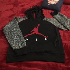 Jordan Hoodie ....size L, Big Boys
